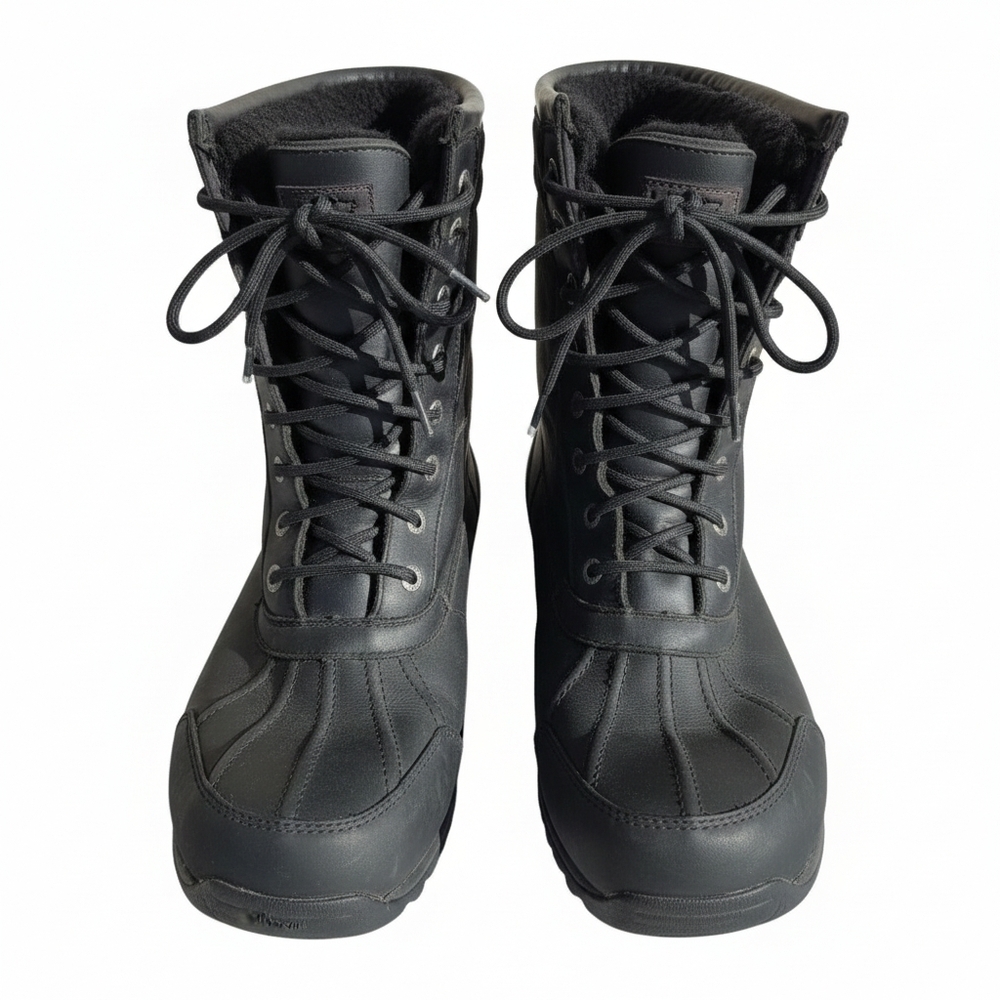 UGG Men's Black Lace-Up Winter/Snow Boots with